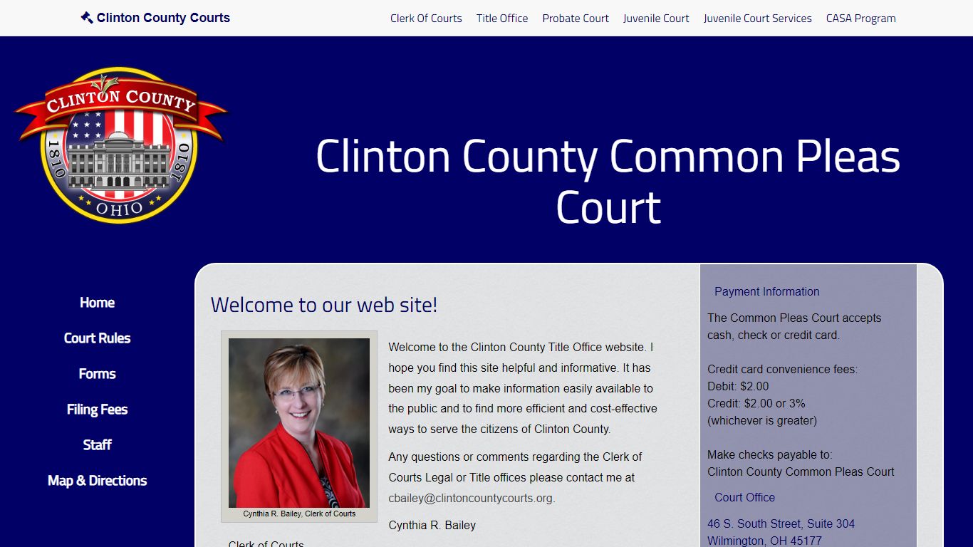 Clinton County Common Pleas Court